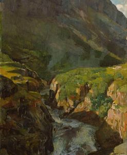 The River Driva – Gerhard Munthe