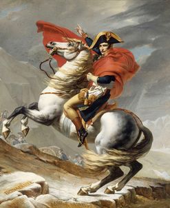 Napoleon Crossing The Alps – Jacques-Louis David