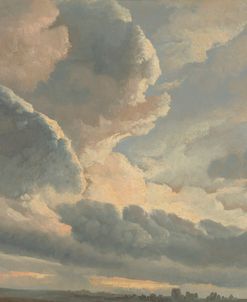 Study of Clouds with Sunset – Simon Denis