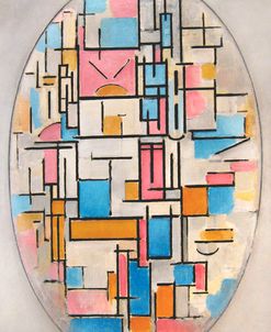 Composition in Oval with Color Planes I – Piet Mondrian