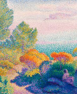 Two Women by the Shore – Henri-Edmond Cross