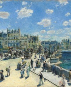 Pont Neuf, Paris 1872 by Auguste Renoir