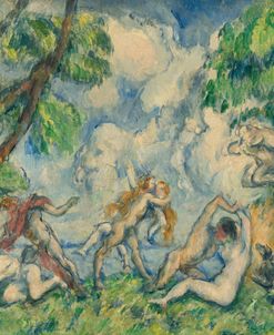 The Battle of Love, 1880 by Paul Cezanne