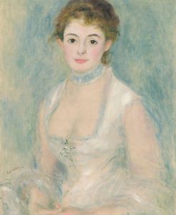 Madame Henriot 1876 by Auguste Renoir