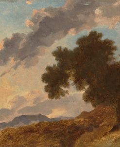 Sunset Mountain Landscape – Jean-Honoré Fragonard