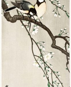 Tits On Cherry Branch – Ohara Koson