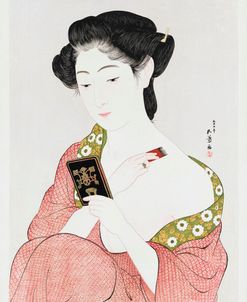 Woman Applying Powder – Goyō Hashiguchi