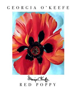 O’Keefe – Red Poppy Poster