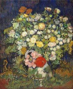 Bouquet in Vase – Vincent Van Gogh
