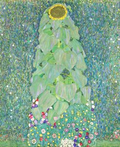 Sunflower in Green – Gustav Klimt