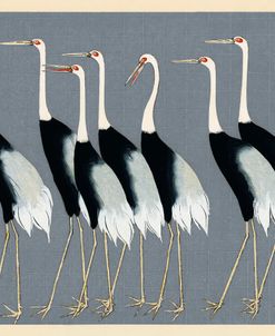 Flock of Red Crown Crane – Ogata Korin