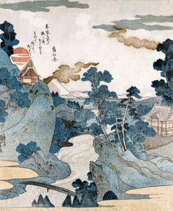 An Evening View Of Fuji – Utagawa Kuniyoshi