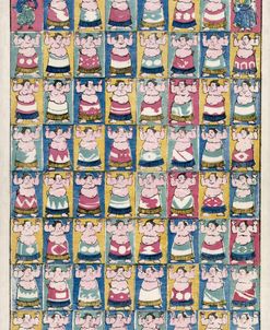 Sumo Wrestlers – Utagawa Yoshikazu