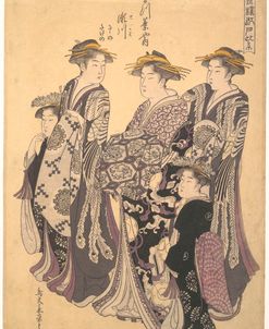 Edo Courtesans – Chōbunsai Eishi
