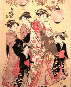Yoshiwara Parade 1 – Chōbunsai Eishi