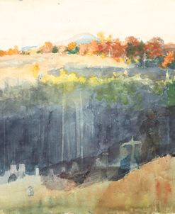 Valley And Hillside – Winslow Homer
