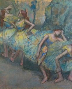 Ballet Dancers In The Wings – Edgar Degas