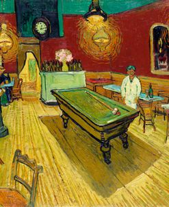 The Night Cafe Billiards – Vincent van Gogh