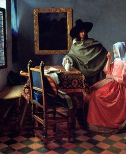 The Wine Glass – Johannes Vermeer