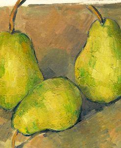 Three Pears – Paul Cezanne