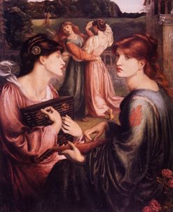 The Bower Meadow – Dante Gabriel Rossetti