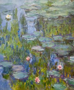 Waterlilies Under Trees – Claude Monet – Seerosen