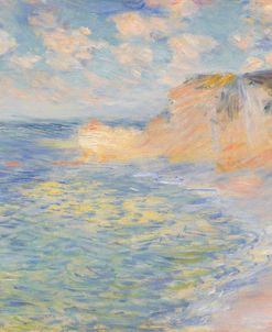 The Cliffs of d’Amont – Claude Monet