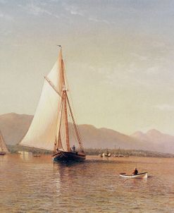 The Hudson at the Tappan Zee – Francis Augustus Silva