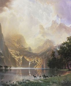 Among the Sierra Nevada, California – Albert Bierstadt