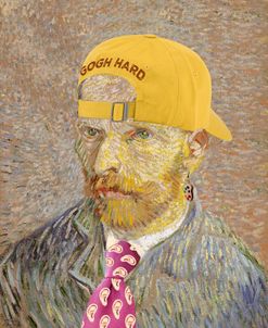 Self Portrait In Yellow Hat – Vincent Van Gogh – Redux