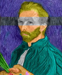 Self Portrait With Palette – Vincent Van Gogh – Redux 2