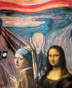 Selfie Scream Munch – Redux
