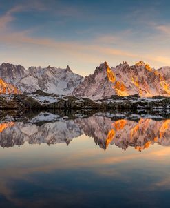 Lac Des Chésérys  Mirror Of Th Mont Blanc