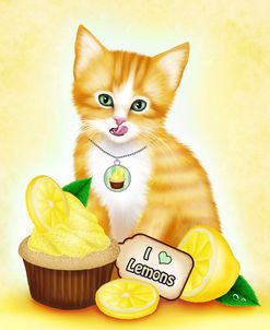 Lemon Cupcake Kitten