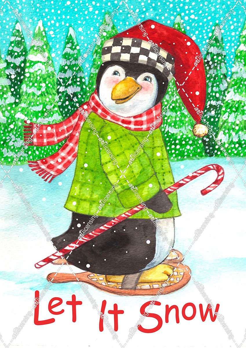 Penguin Let it Snow