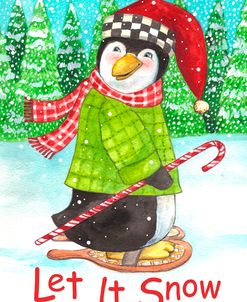 Penguin Let it Snow