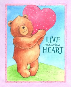 Bear Live With Heart
