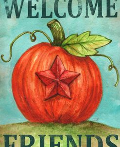 Pumpkin Star Welcome Autumn 2