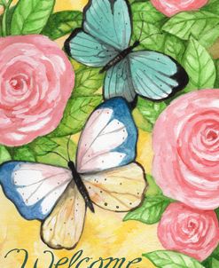Butterflies in Roses Welcome 2