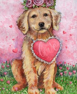 Pup With Heart Love