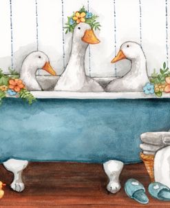 Ducks In The Tub