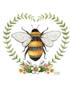 Bee Happy Honey Bee