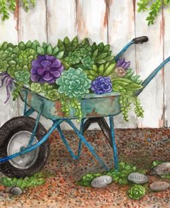 Succulent Wheelbarrow