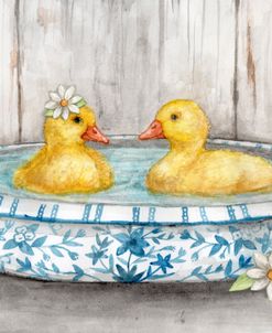 Joyful Daisies and Ducklings