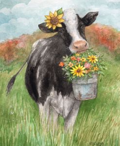 Daisy Cow In The Meadow