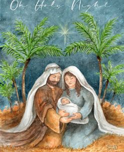 Oh Holy Night Nativity Scene