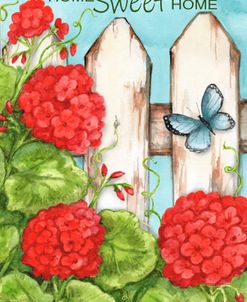 Home Sweet Home Geraniums