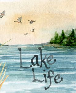Blue Lake Life Scene