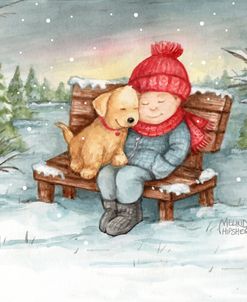 Be Kind To Each Other Winter Kid