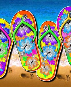 Tropical Flip Flops